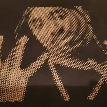 Tupacs Portrait using Halftone