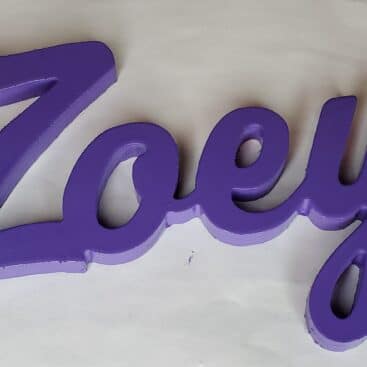 zoey's letters