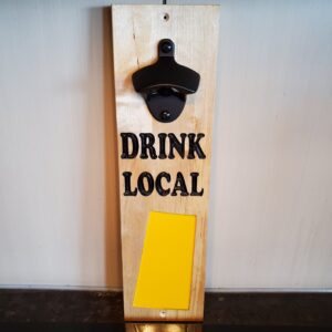 Wall Mount Bottle Opener - Drink Local - SK