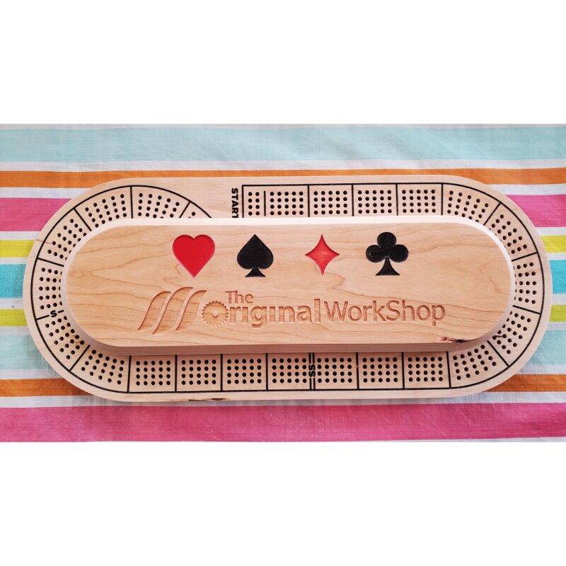 Cherry Cribbage Board, Rules on How to Play Cribbage-Cribbage Rules, Cribbage Board