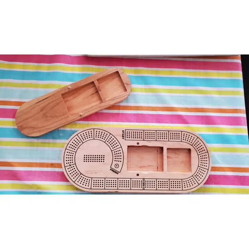 Cherry Cribbage Board