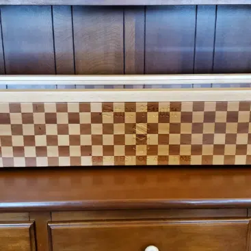 Baseball Bat Display Case - End Grain