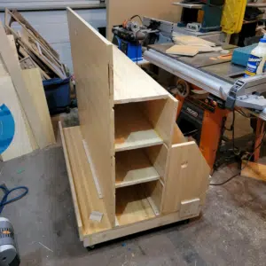 Wood Storage Cart