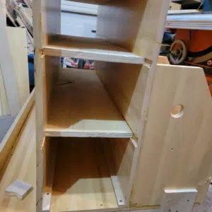 Wood Storage Cart