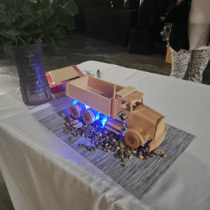Wooden Gravel Truck